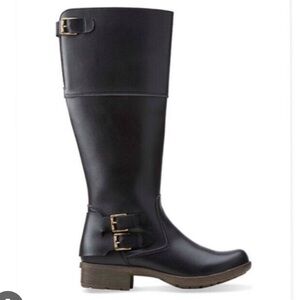 EUC• Clarks Riddle Phrase • Riding Boots •